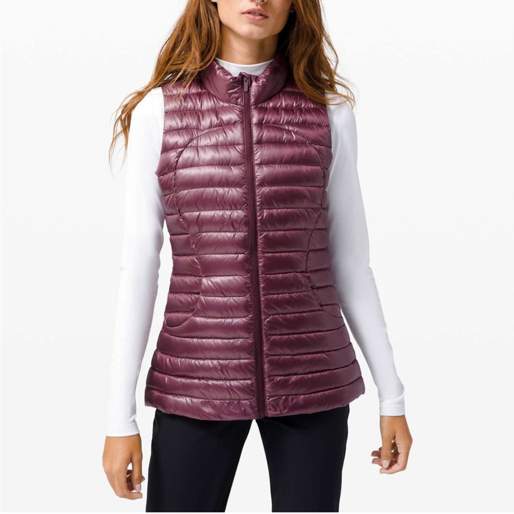 Lululemon Purple Puffer Vest - Size S/M